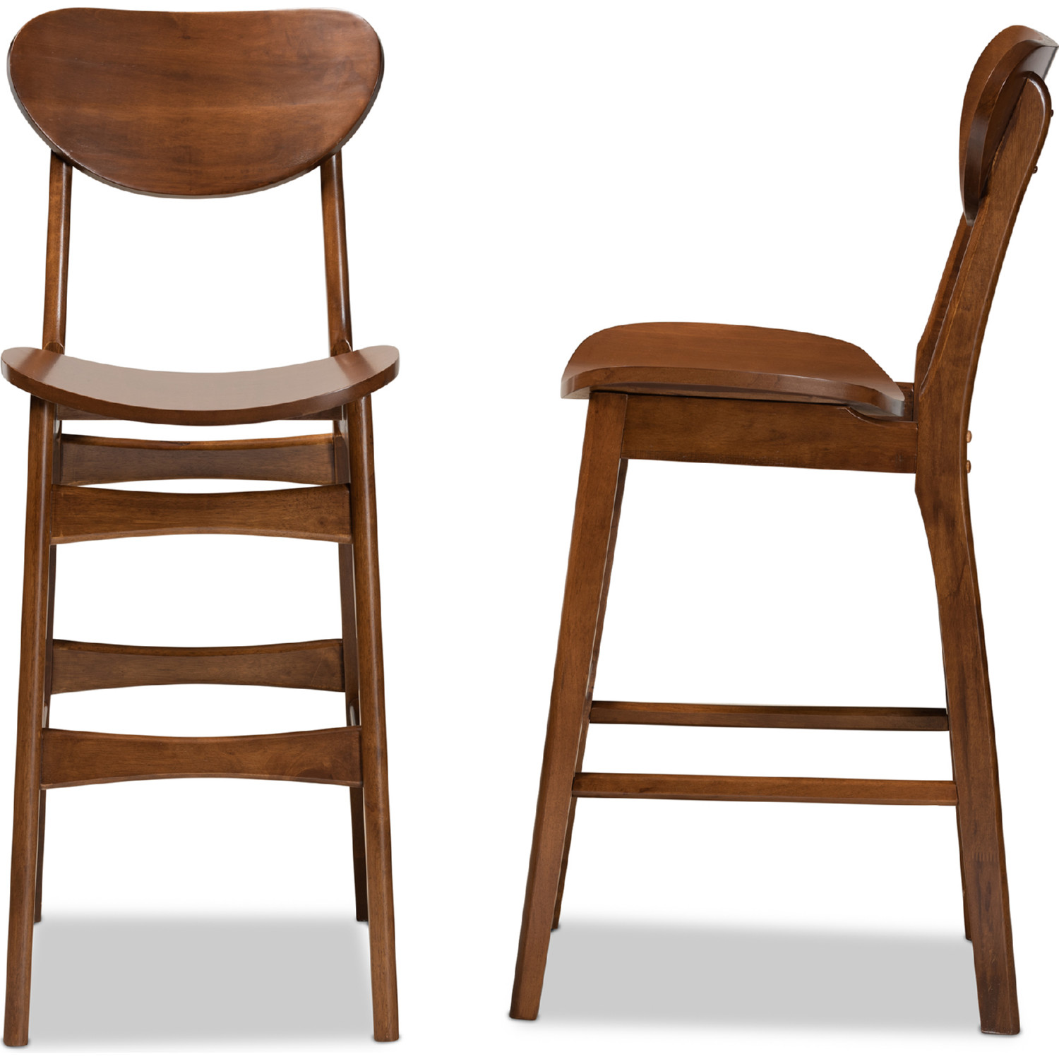 Baxton Studio Katya Bar Stool - Thumbnail 2