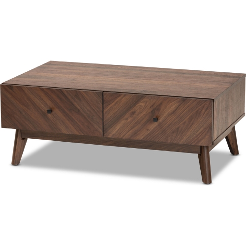 Hartman Coffee Table in Walnut Finish Wood