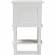 Audrey 2 Drawer Nightstand in White Finish