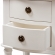 Audrey 2 Drawer Nightstand in White Finish