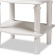 Audrey 2 Drawer Nightstand in White Finish