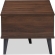 Pierre Coffee Table in Brown & Dark Gray Wood