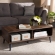 Pierre Coffee Table in Brown & Dark Gray Wood