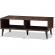 Pierre Coffee Table in Brown & Dark Gray Wood