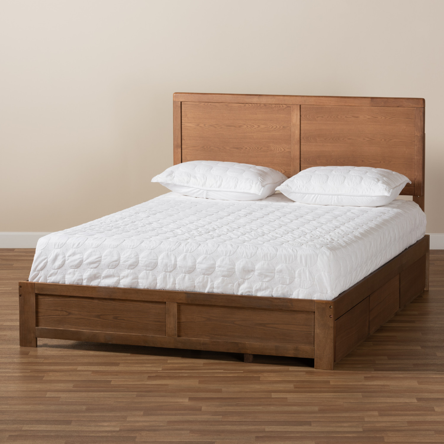 Baxton Studio Aras Platform Storage Bed - Thumbnail 4