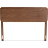 Mailene Full Headboard in Ash Walnut Finish Wood