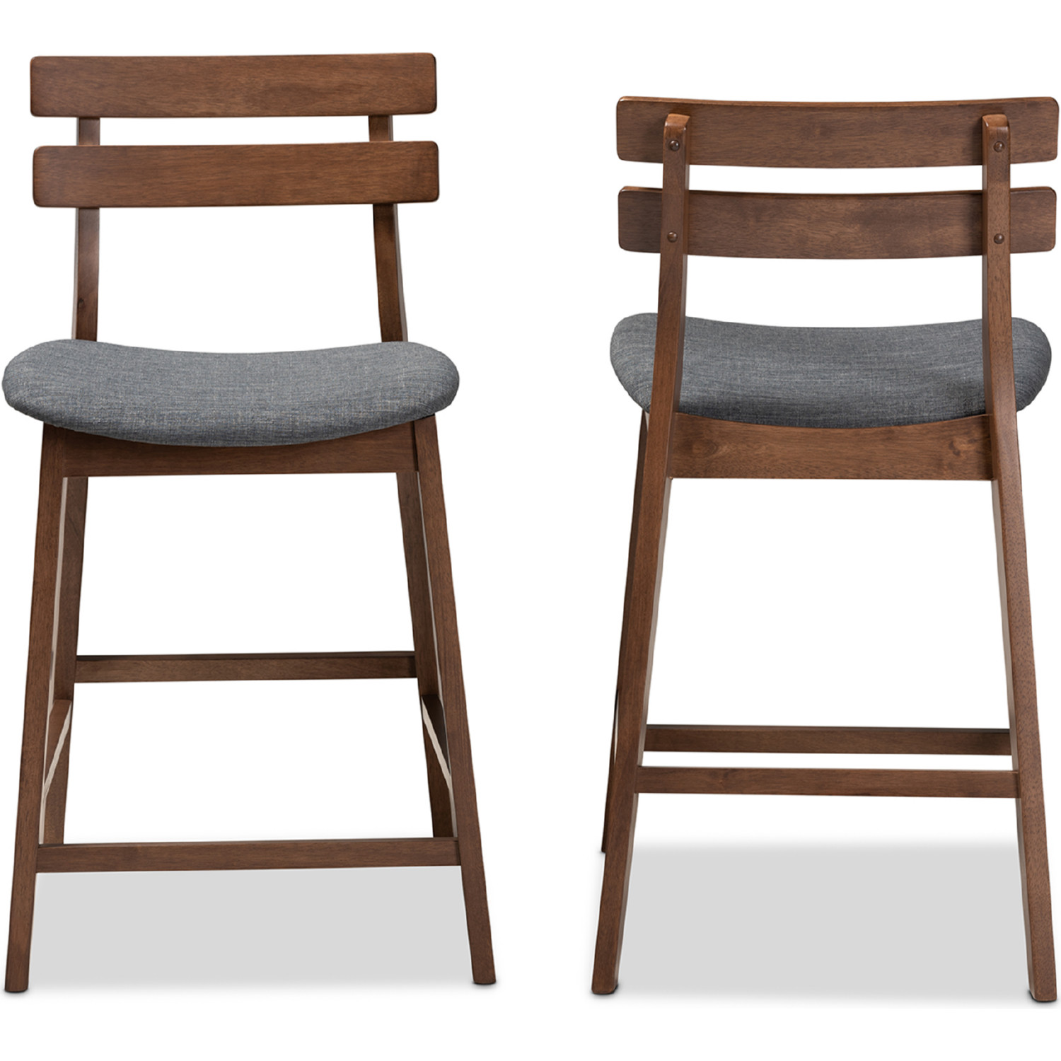 Baxton Studio Larine Counter Stool - Thumbnail 4