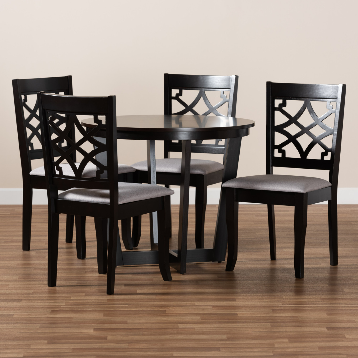 Baxton Studio Tricia Dining Set - Thumbnail 4