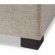 Roanoke Storage Ottoman Bench in Tufted Beige Fabric