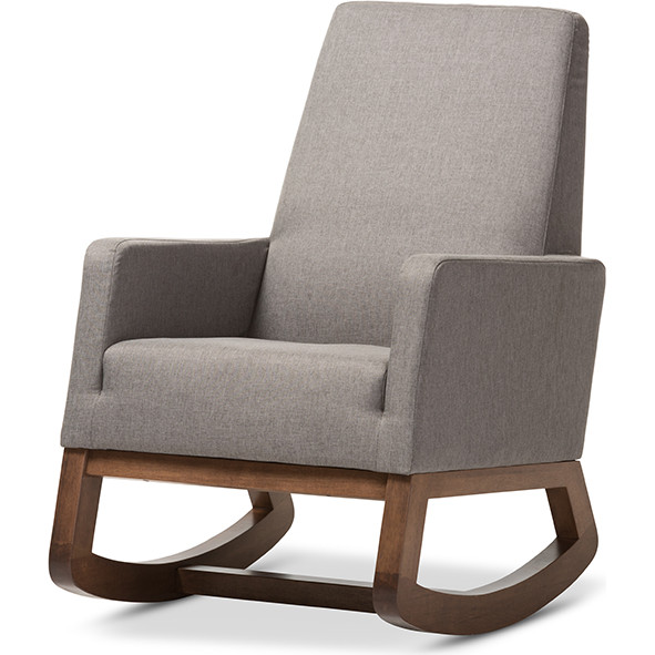 Yashiya Rocking Chair & Ottoman Set - Thumbnail 2