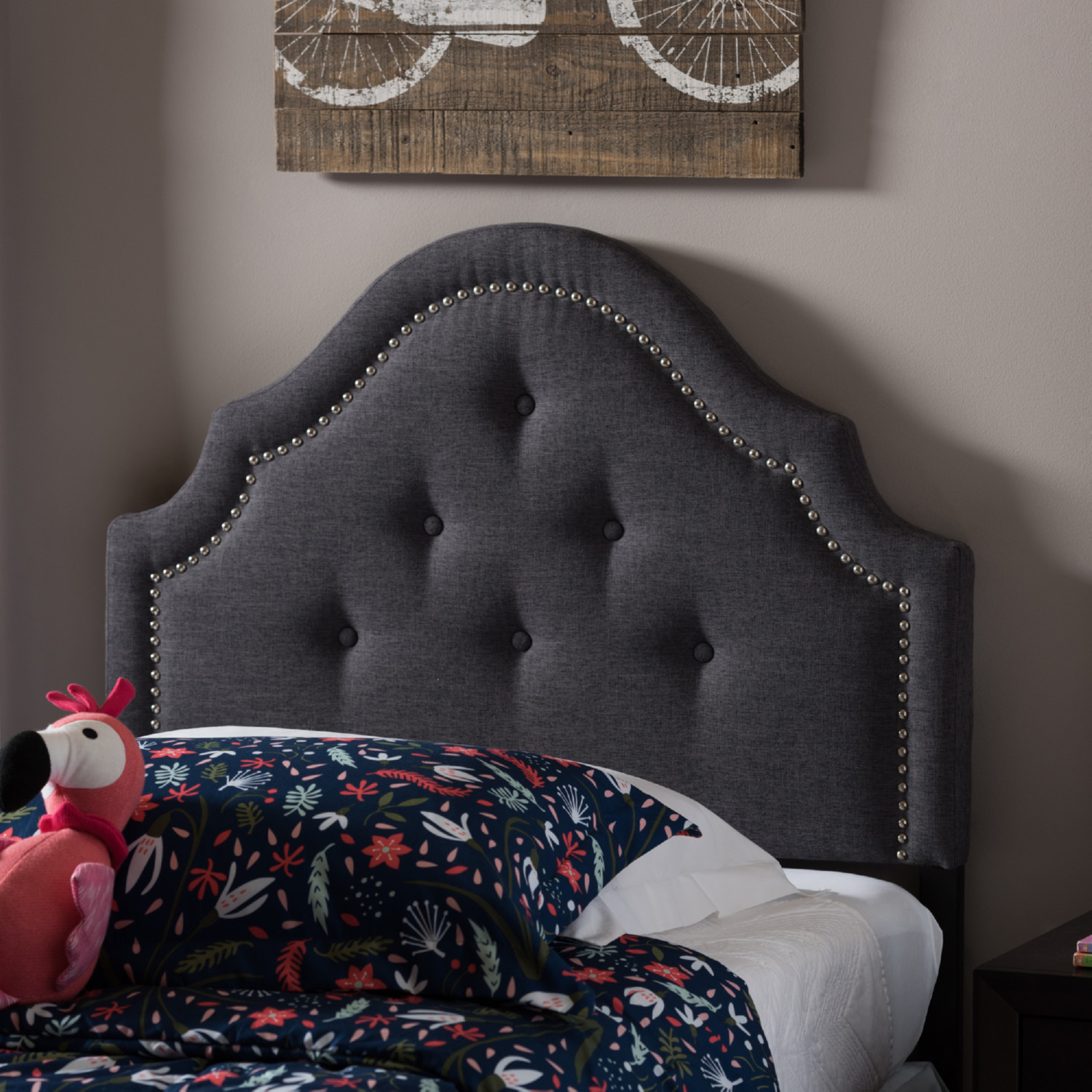 Baxton Studio Cora Headboard - Thumbnail 2