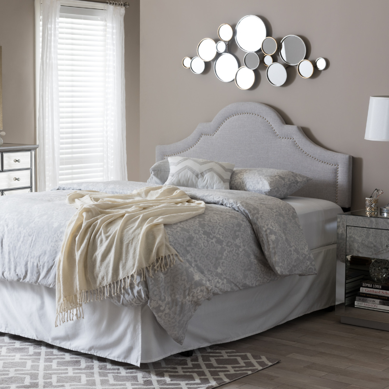 Baxton Studio Rita Headboard - Thumbnail 4