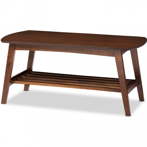 Sacramento Coffee Table in Dark Walnut Finish