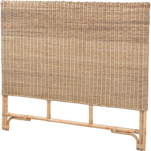 Cantara Natural Rattan Queen Size Standalone Headboard
