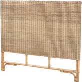 Cantara Natural Rattan Queen Size Standalone Headboard