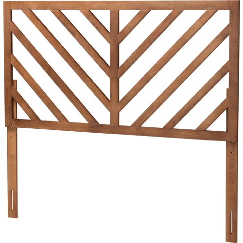 Belisma King Headboard in Ash Walnut Finish Wood