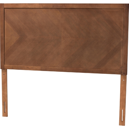Terrian Queen Headboard in Ash Walnut Finish Wood