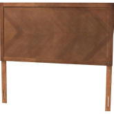 Terrian Queen Headboard in Ash Walnut Finish Wood
