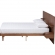 Graham Queen Platform Storage Bed & Built In Nightstands in Ash Walnut Finish