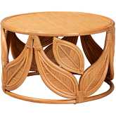 Raflesia Coffee Table in Natural Light Honey Rattan