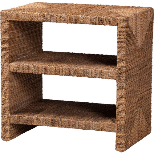 Liza End Table in Natural Seagrass