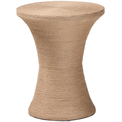 Cady Side Table in Natural Jute