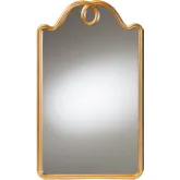Elian Decorative Top Wall Mirror in Gold