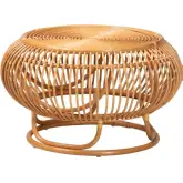 Adeola Coffee Table in Light Honey Natural Rattan