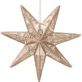 Idriya Star Shape Ceiling Pendant Lampshade in Handwoven Jute