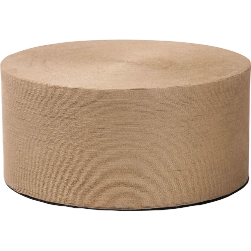 Lapis Round Coffee Table in Handwoven Jute