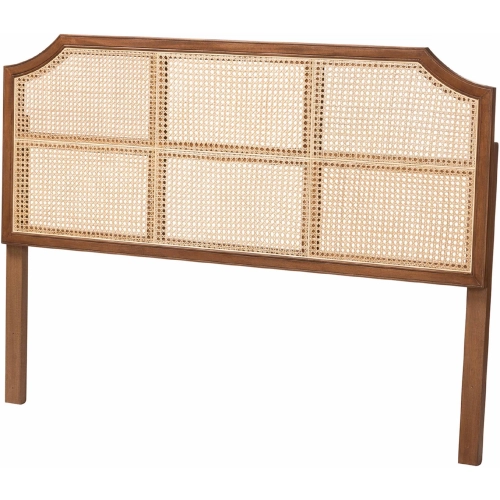 Hermine Queen Headboard in Wood & Bamboo