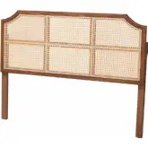 Hermine Queen Headboard in Wood & Bamboo