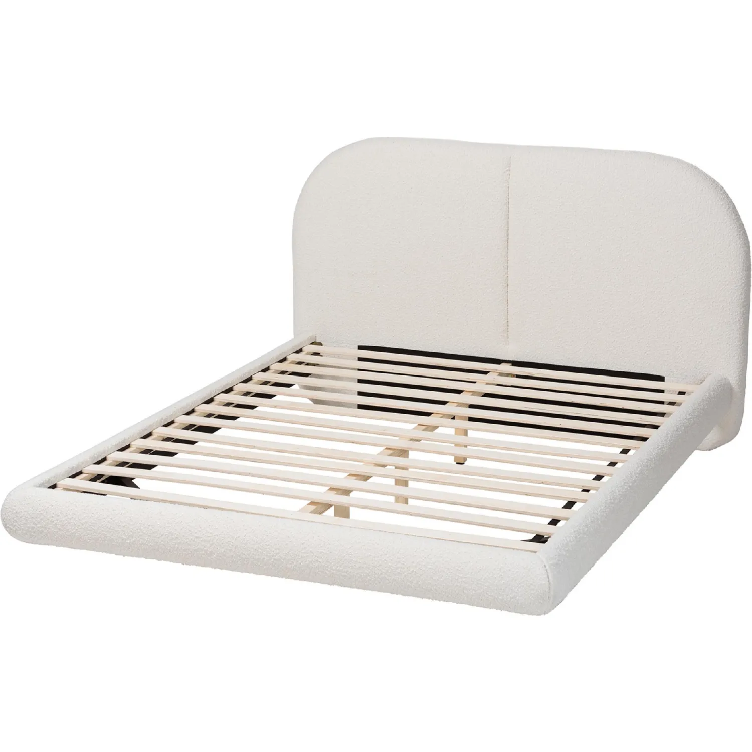 Baxton Studio Cachet Queen Floating Low Profile Platform Bed - Thumbnail 2