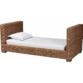 Rhinos Twin Daybed in Handwoven Seagrass