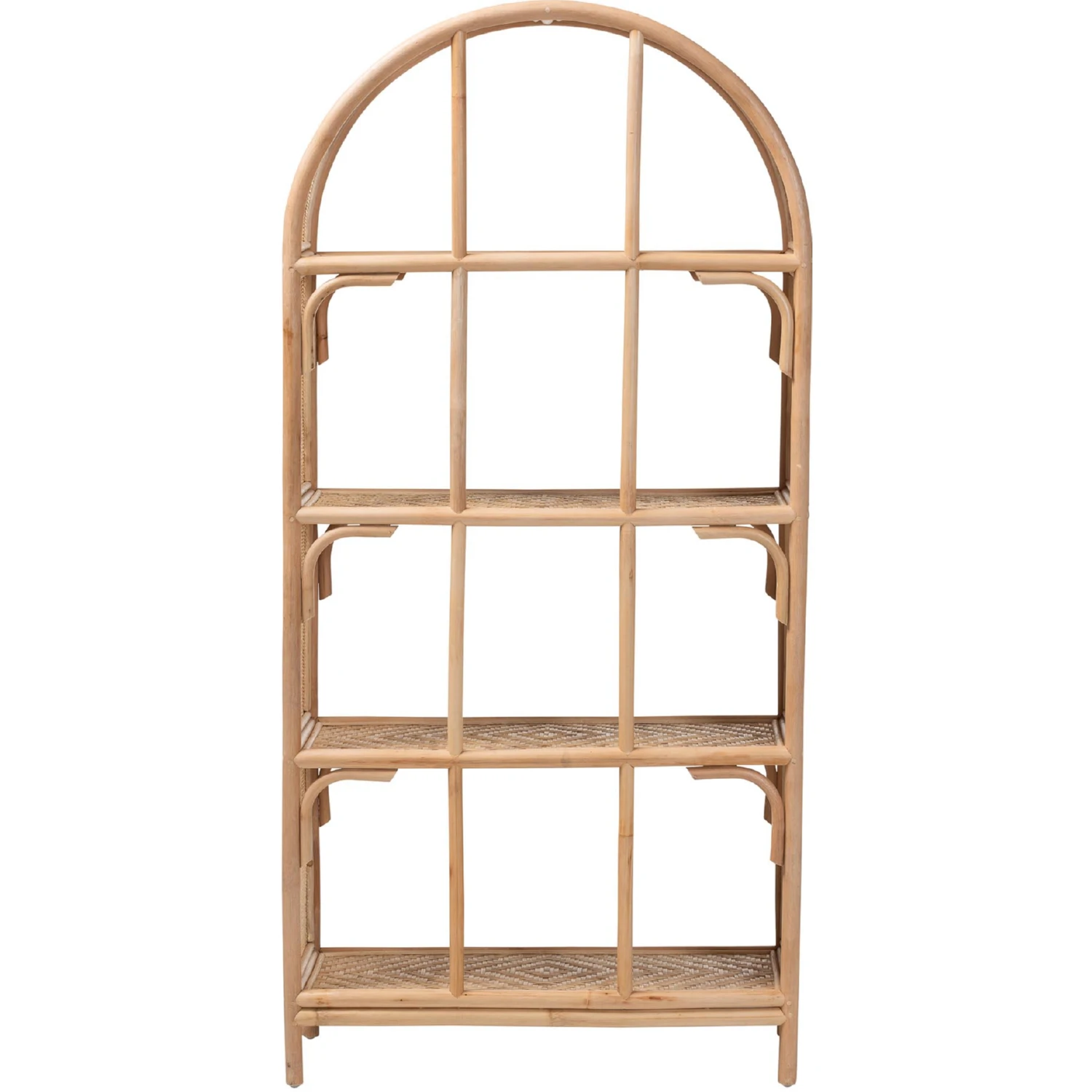 Natania 4 Tier Bookcase