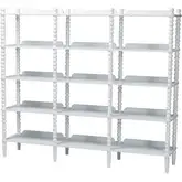 Lucera Bobbin 5 Tier Display Bookcase in White Wood