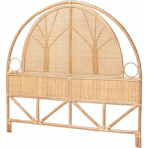 Kang Standalone King Headboard in Natural Rattan