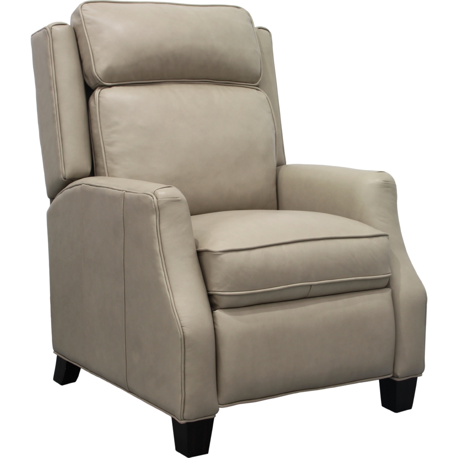 BarcaLounger 74582570081 Nixon Manual Recliner in Shoreham Cream Leather