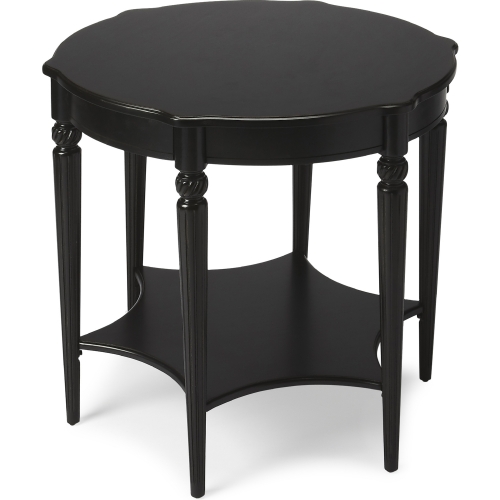 Bainbridge Black Licorice Accent Table