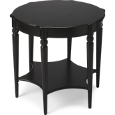 Bainbridge Black Licorice Accent Table