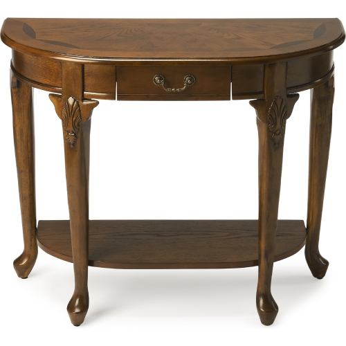 Kimball Vintage Oak Console Table