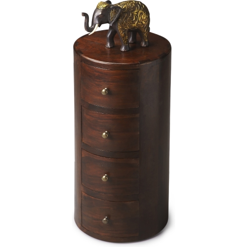 Liam Solid Wood Pedestal Table