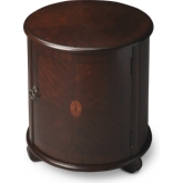 Lawrie Cherry Drum Table