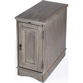 Harling Cabinet in Gray Finish Wood