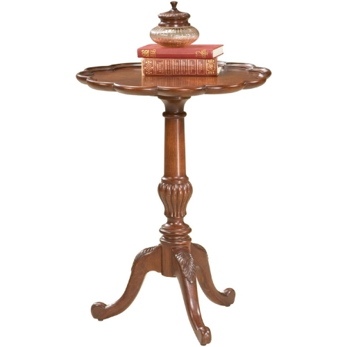 Dansby Cherry Pedestal Table