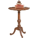 Dansby Cherry Pedestal Table