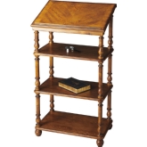 Alden Vintage Oak Library Stand