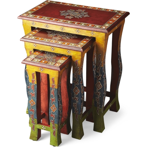 Sasha Hand Painted Nesting Tables