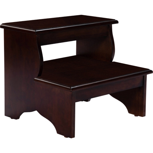 Melrose Step Stool in Cherry Finish Wood