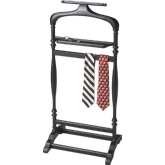 Judson Valet Stand in Black Finish Wood